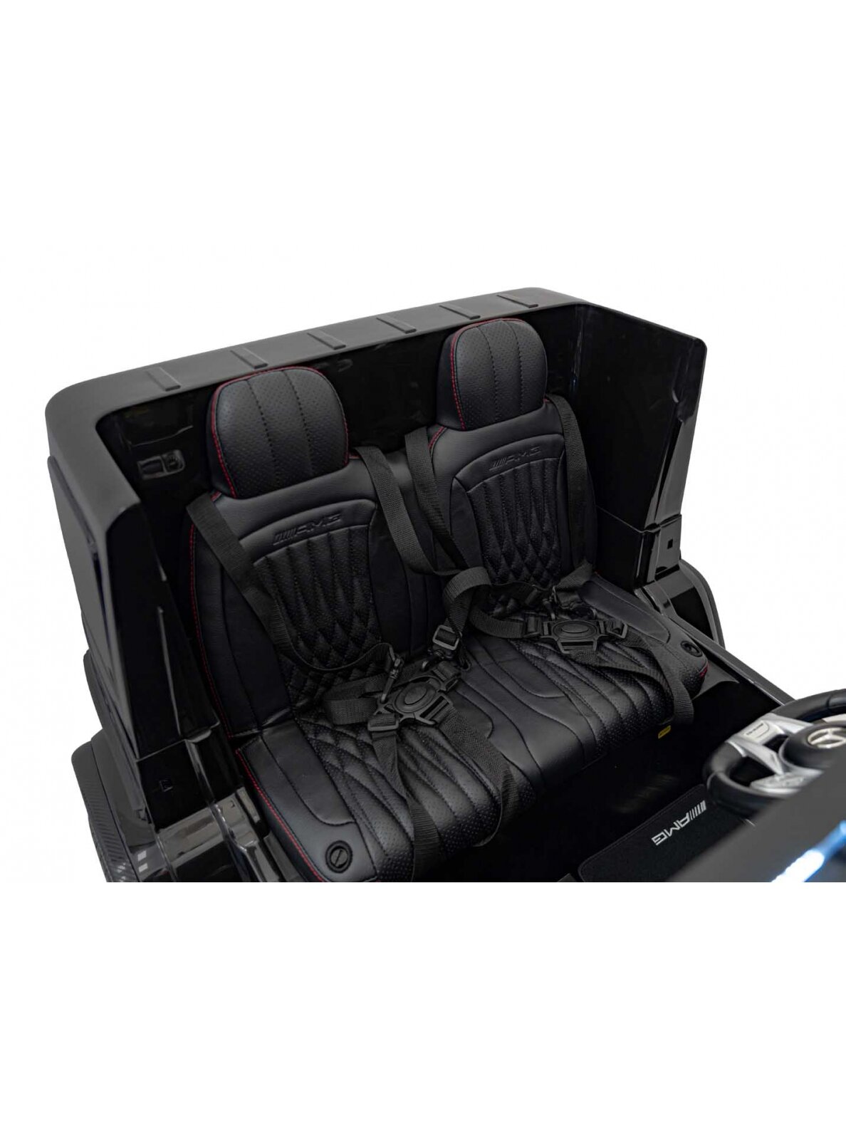 Mercedes Benz G63 AMG XXL Elektromobilis vaikams STRONG MP4 Juoda 13