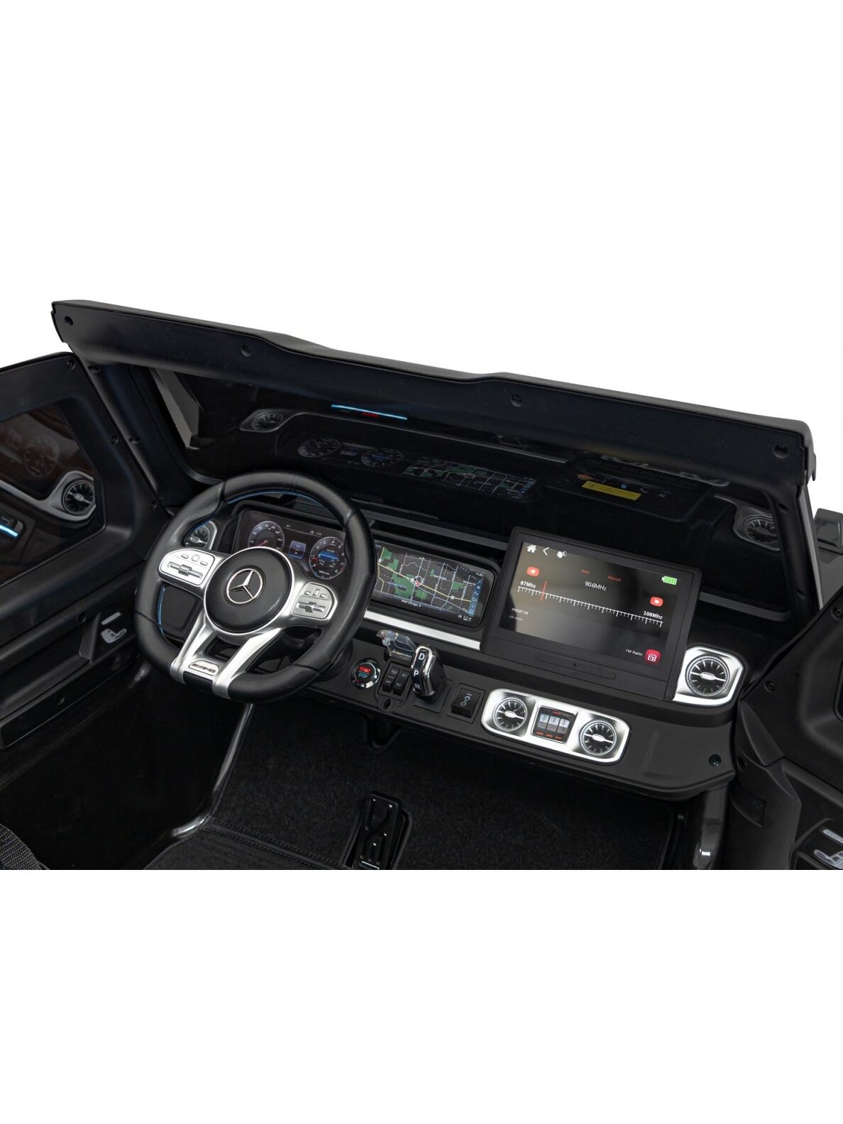 Mercedes Benz G63 AMG XXL Elektromobilis vaikams STRONG MP4 Juoda 26 Mercedes Benz G63 AMG XXL Elektromobilis vaikams STRONG MP4 Juoda 26
