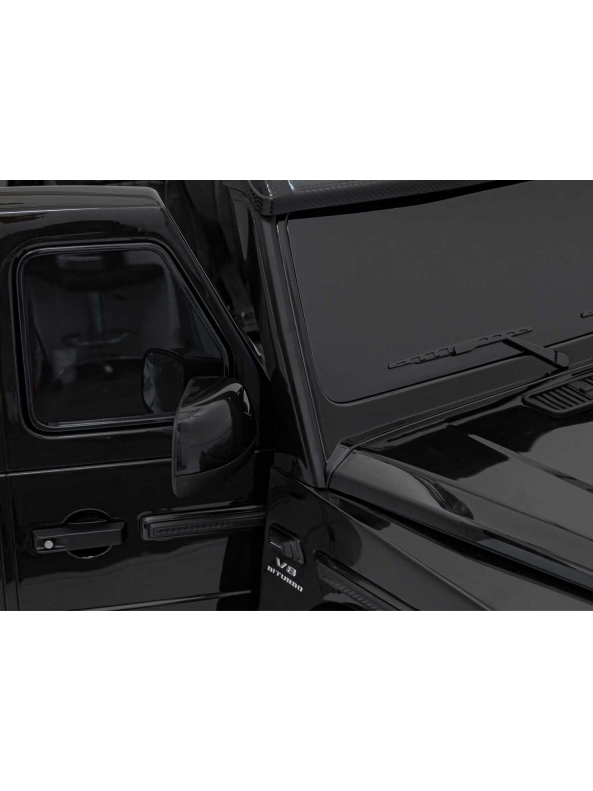 Mercedes Benz G63 AMG XXL Elektromobilis vaikams STRONG MP4 Juoda 9