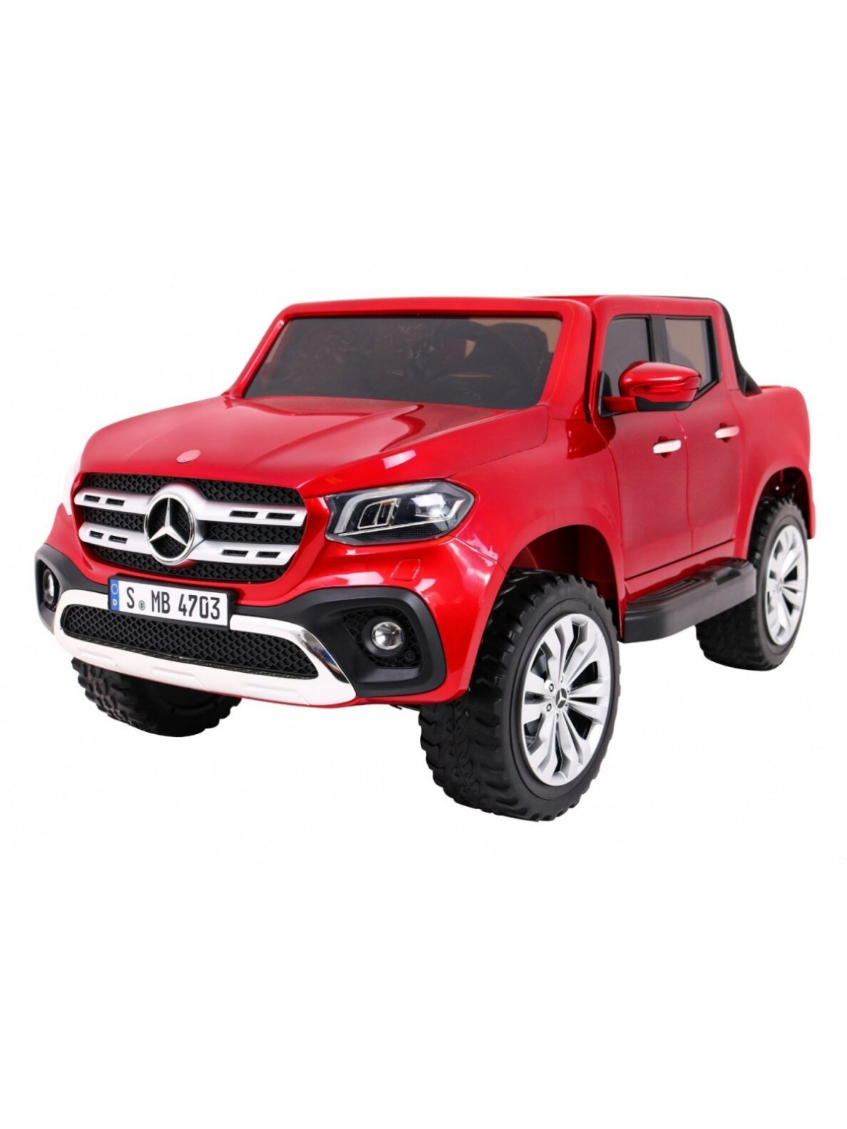 "Mercedes Benz" X klasės MP4 dažymas Raudona