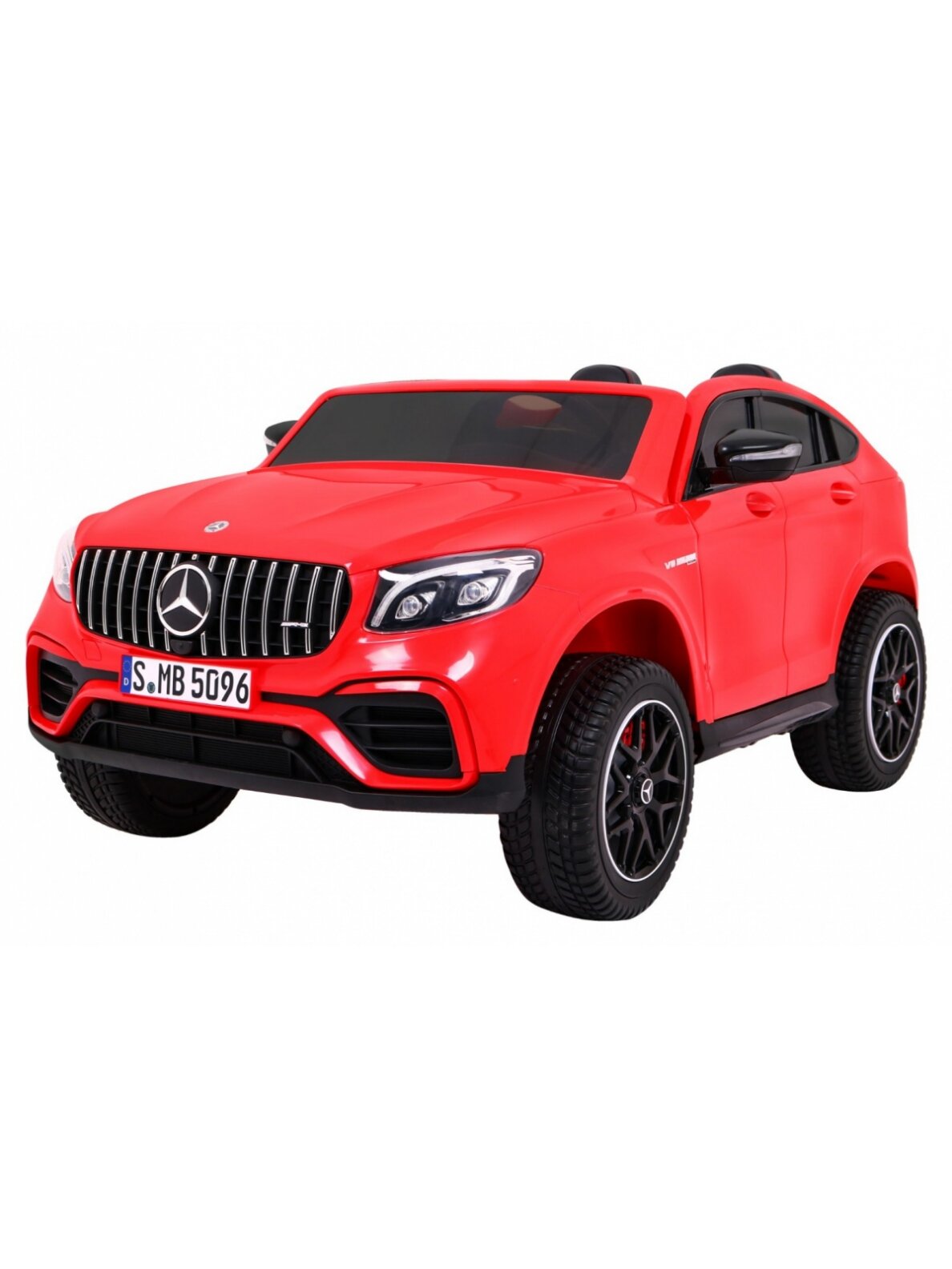 Mercedes GLC 63S Raudona