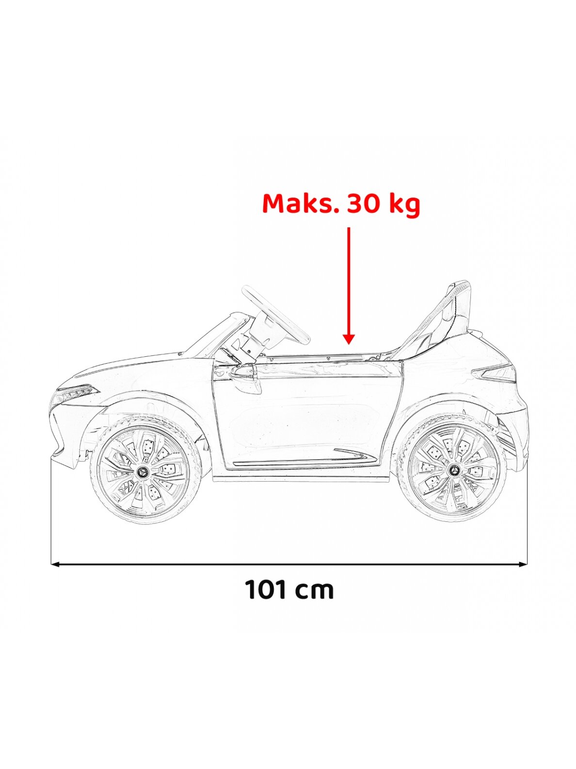 Mercedes Mercedes Benz AMG EQA Baltas 17