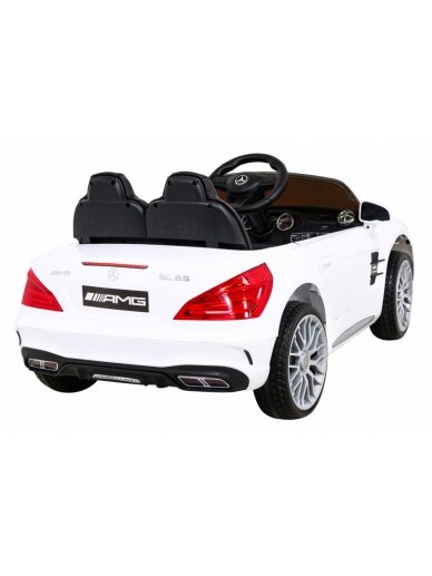 "Mercedes Benz AMG SL65 S White 8