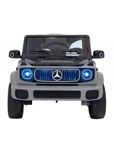 "Mercedes Benz EQG" Elektromobilis vaikams Sidabrinis 2 "Mercedes Benz EQG" Elektromobilis vaikams Sidabrinis 2