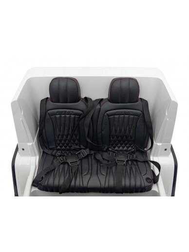 Mercedes Benz G63 AMG XXL Elektromobilis vaikams Balta 18 Mercedes Benz G63 AMG XXL Elektromobilis vaikams Balta 18