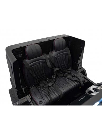 Mercedes Benz G63 AMG XXL Elektromobilis vaikams STRONG MP4 Juoda 13