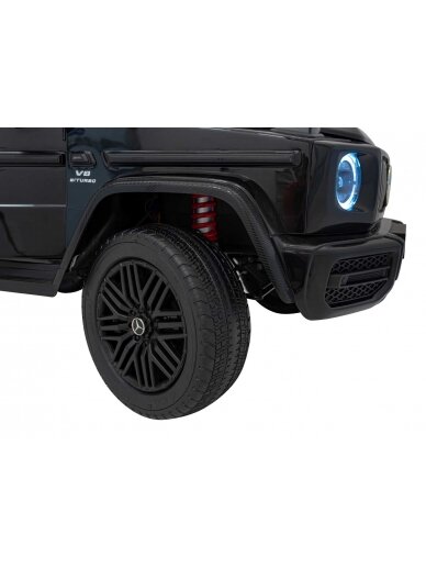 Mercedes Benz G63 AMG XXL Elektromobilis vaikams STRONG MP4 Juoda 16