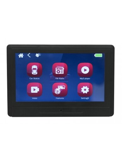 Mercedes Benz G63 AMG XXL Elektromobilis vaikams STRONG MP4 Juoda 22