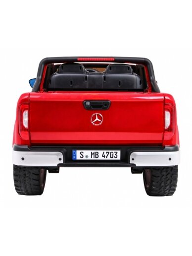 "Mercedes Benz" X klasės MP4 dažymas Raudona 8