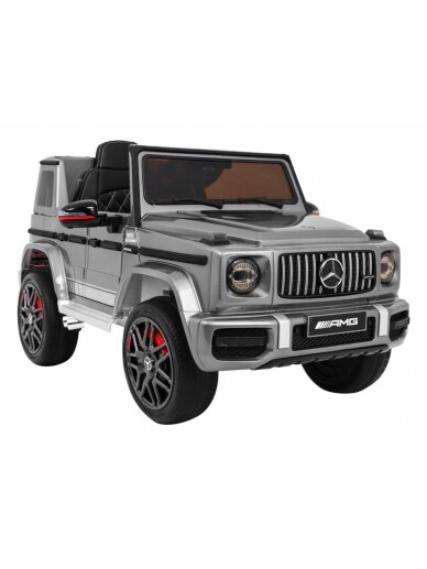 "Mercedes G63" dažytas sidabru 10 "Mercedes G63" dažytas sidabru 10