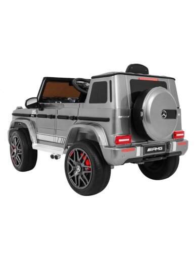 "Mercedes G63" dažytas sidabru 4