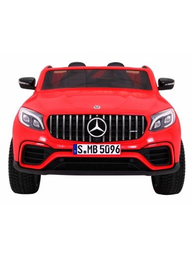 Mercedes GLC 63S Raudona 2