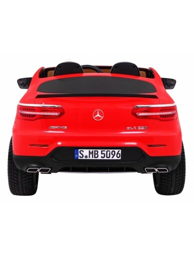 Mercedes GLC 63S Raudona 5