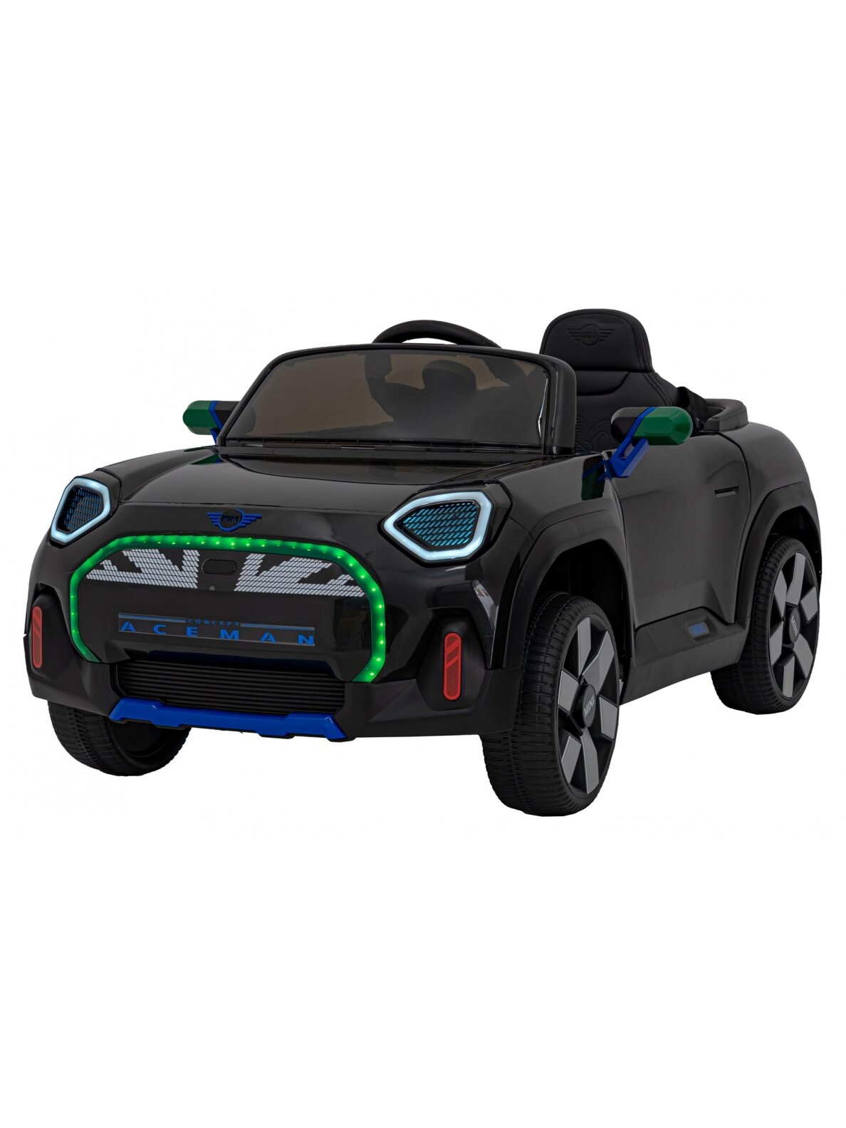 "Mini Concept Aceman" Elektromobilis vaikams Juoda 2 "Mini Concept Aceman" Elektromobilis vaikams Juoda 2