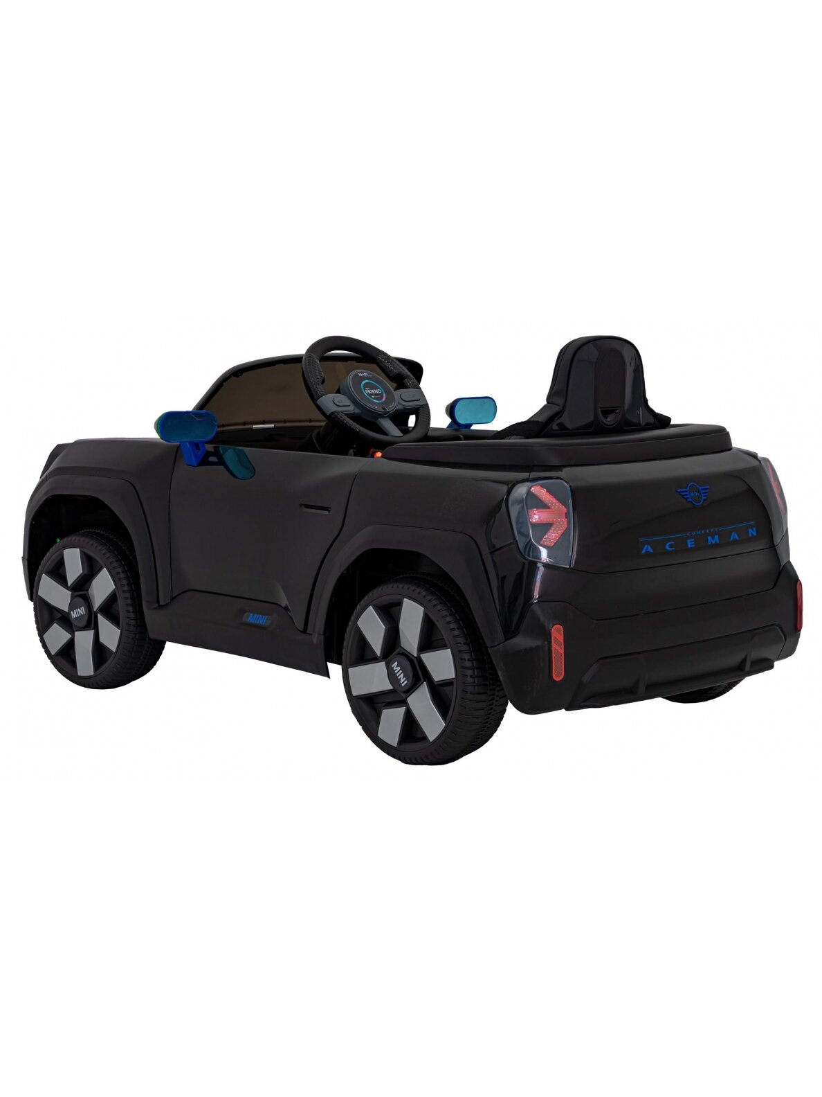 "Mini Concept Aceman" Elektromobilis vaikams Juoda 4 "Mini Concept Aceman" Elektromobilis vaikams Juoda 4