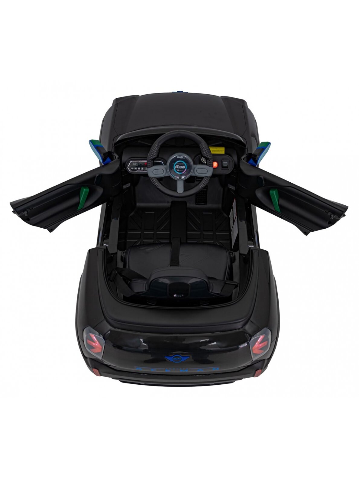 "Mini Concept Aceman" Elektromobilis vaikams Juoda 7 "Mini Concept Aceman" Elektromobilis vaikams Juoda 7