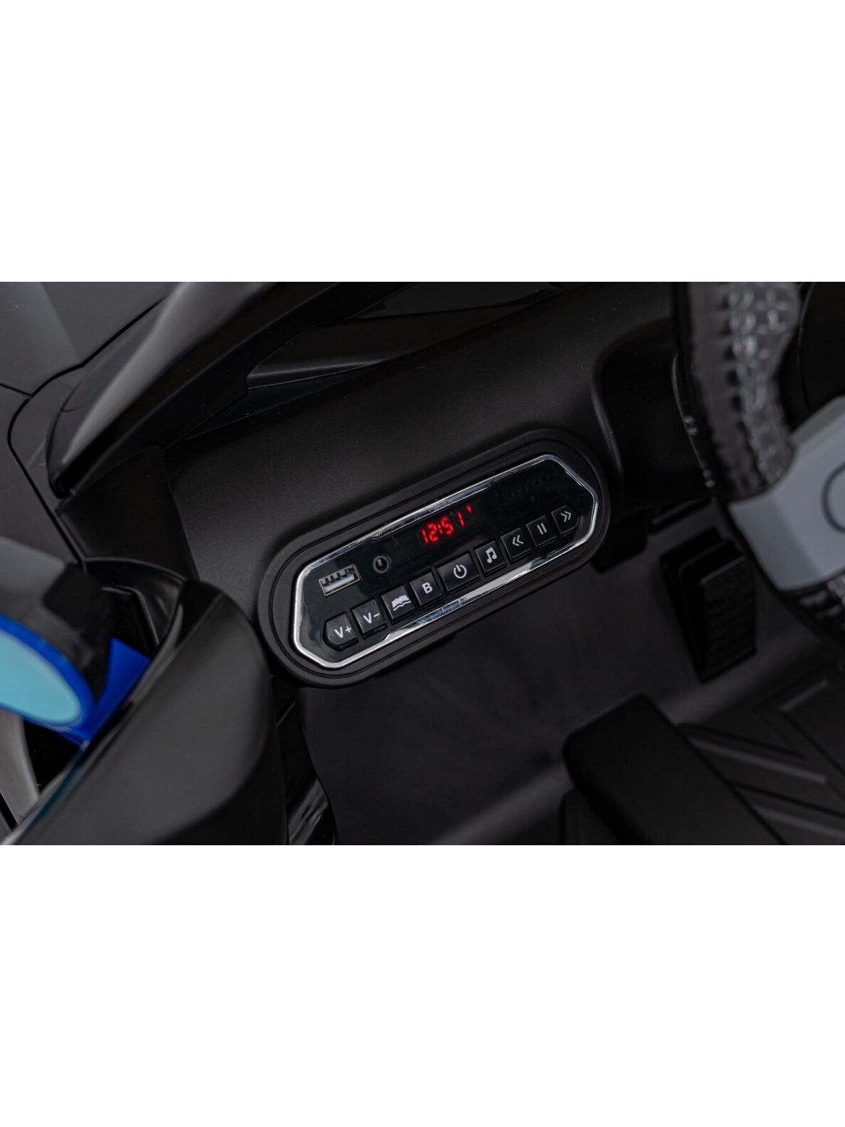 "Mini Concept Aceman" Elektromobilis vaikams Juoda 8