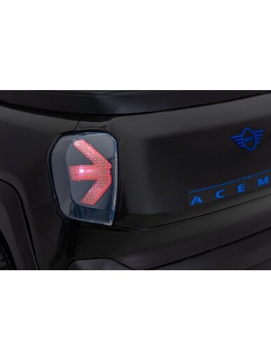 "Mini Concept Aceman" Elektromobilis vaikams Juoda 16 "Mini Concept Aceman" Elektromobilis vaikams Juoda 16