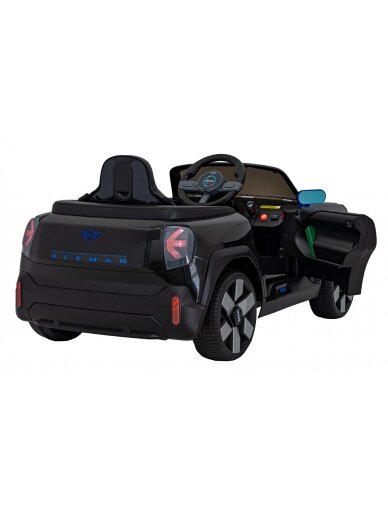 "Mini Concept Aceman" Elektromobilis vaikams Juoda 6 "Mini Concept Aceman" Elektromobilis vaikams Juoda 6