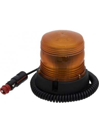 Mirksintis švyturėlis Xenon, 12/24V, magnetinis, Ø 120mm x120mm Mirksintis švyturėlis Xenon, 12/24V, magnetinis, Ø 120mm x120mm