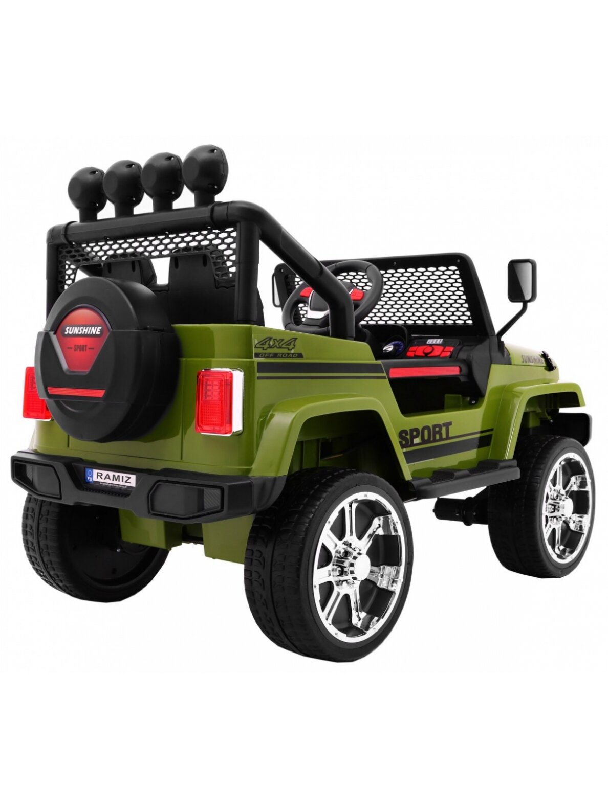NAUJAS "Raptor DRIFTER" 4 x 4 žalias 1
