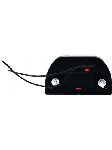 Numerio ženklo lemputė LED, 12-24V, raudona, 101x58,5x59,6 mm, Kramp 4