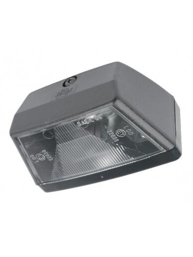 Numerio ženklo žibintas 10W, stačiakampis, 12V, baltas, tvirtinamas varžtais, 100x57,5 mm, Jokon Numerio ženklo žibintas 10W, stačiakampis, 12V, baltas, tvirtinamas varžtais, 100x57,5 mm, Jokon