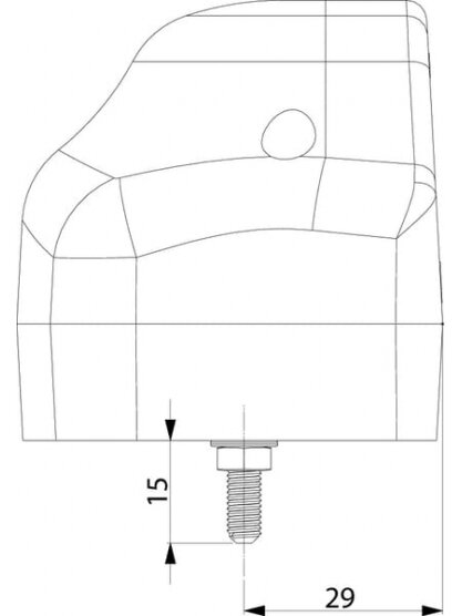 Numerio ženklo lemputė 5W, stačiakampė, 12/24V, balta, 97x62x61,8mm, gopart 3 Numerio ženklo lemputė 5W, stačiakampė, 12/24V, balta, 97x62x61,8mm, gopart 3