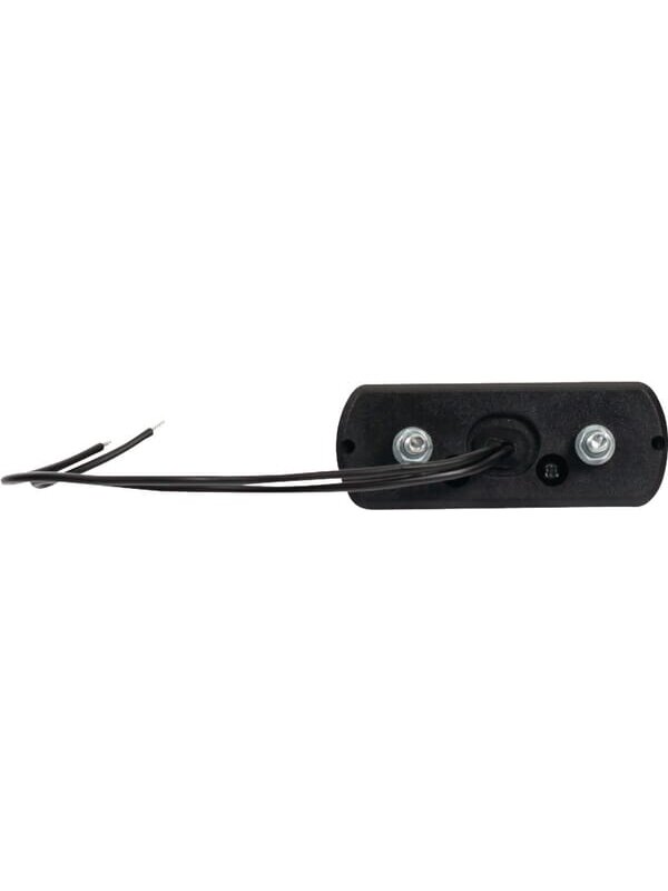 Numerio ženklo apšvietimas LED, stačiakampis, 12/24V, skaidrus, tvirtinamas varžtais, 82x31x39mm, Waś 1