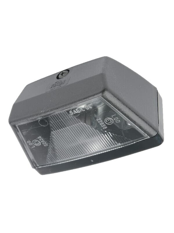Numerio ženklo žibintas 10W, stačiakampis, 12V, baltas, tvirtinamas varžtais, 100x57,5 mm, Jokon Numerio ženklo žibintas 10W, stačiakampis, 12V, baltas, tvirtinamas varžtais, 100x57,5 mm, Jokon