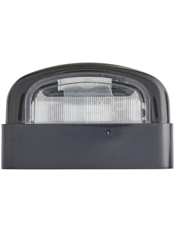 Numerio ženklo žibintas 5W, stačiakampis, 12V, skaidrus, tvirtinamas varžtais, 105x63mm, Blade terminal, Hella Numerio ženklo žibintas 5W, stačiakampis, 12V, skaidrus, tvirtinamas varžtais, 105x63mm, Blade terminal, Hella