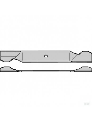 Peilis Tinka 38" Deck (2x) 490 2 Peilis Tinka 38" Deck (2x) 490 2