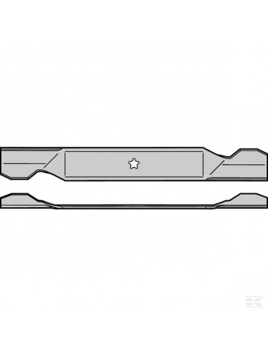 Peilis Tinka AYP 36" Deck  (2x) 457 3