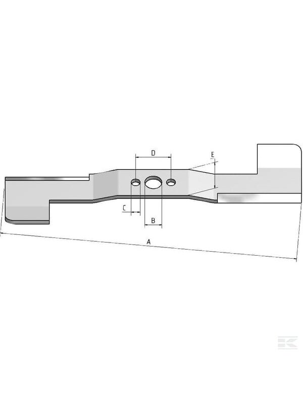 Peilis Tinka MTD 1 Peilis Tinka MTD 1