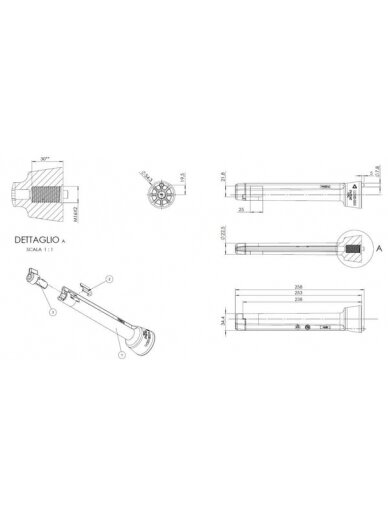 Plastikinė tvirtinimo atrama Klok®, skirta E53 / didelė 3 Plastikinė tvirtinimo atrama Klok®, skirta E53 / didelė 3