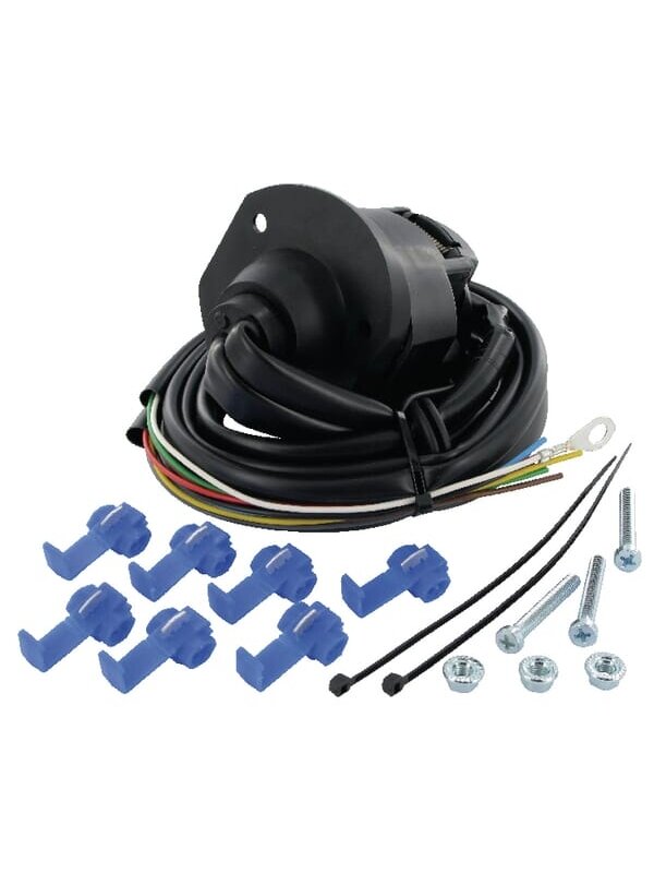 Plastikinis lizdas 7 polių + Bowden ca 1 Plastikinis lizdas 7 polių + Bowden ca 1