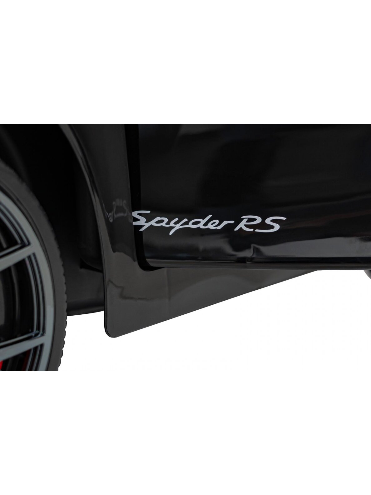 Porsche Spyder RS 718 Elektromobilis vaikams Juoda 14 Porsche Spyder RS 718 Elektromobilis vaikams Juoda 14