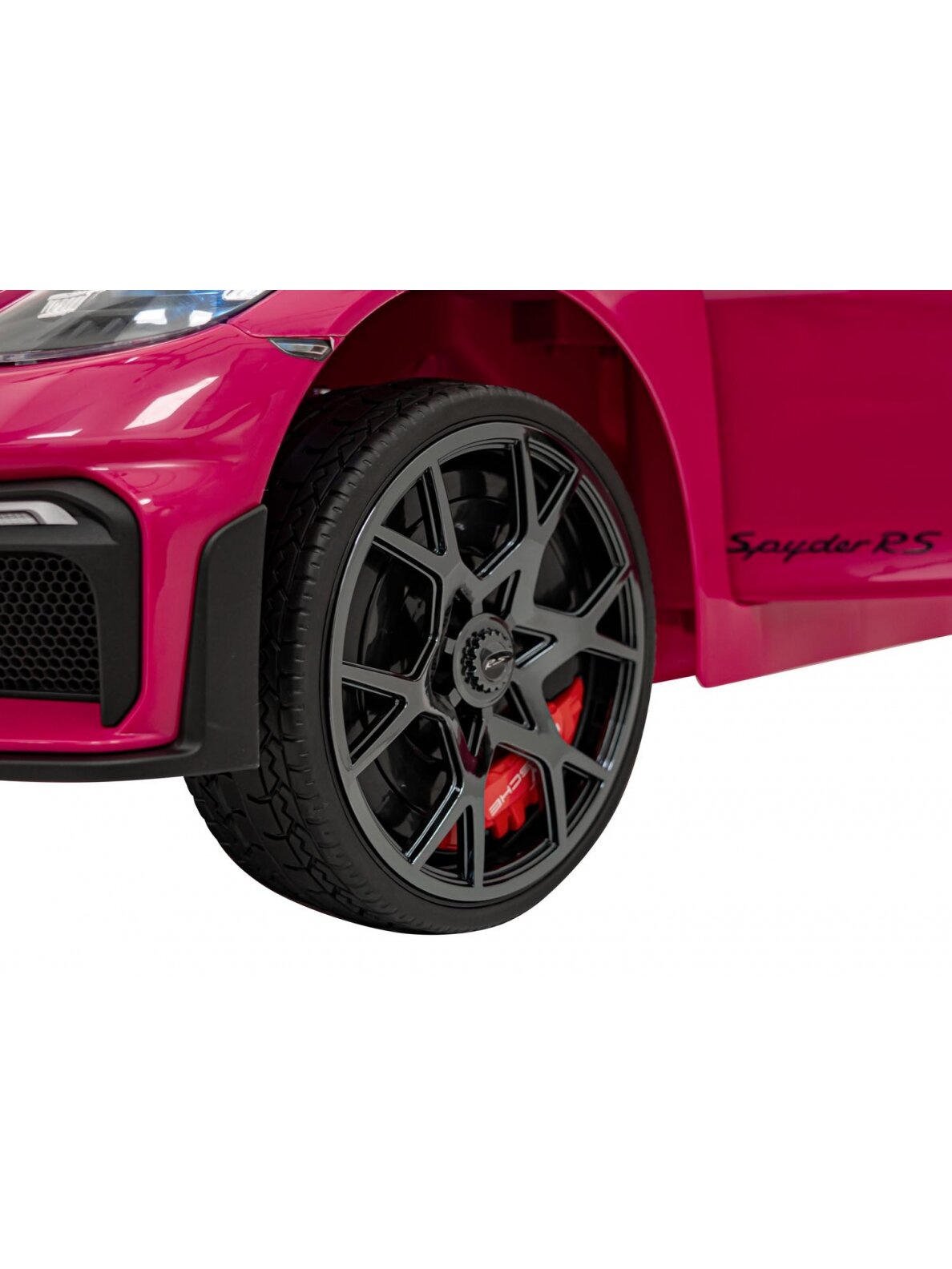 Porsche Spyder RS 718 Elektromobilis vaikams Rožinė 12