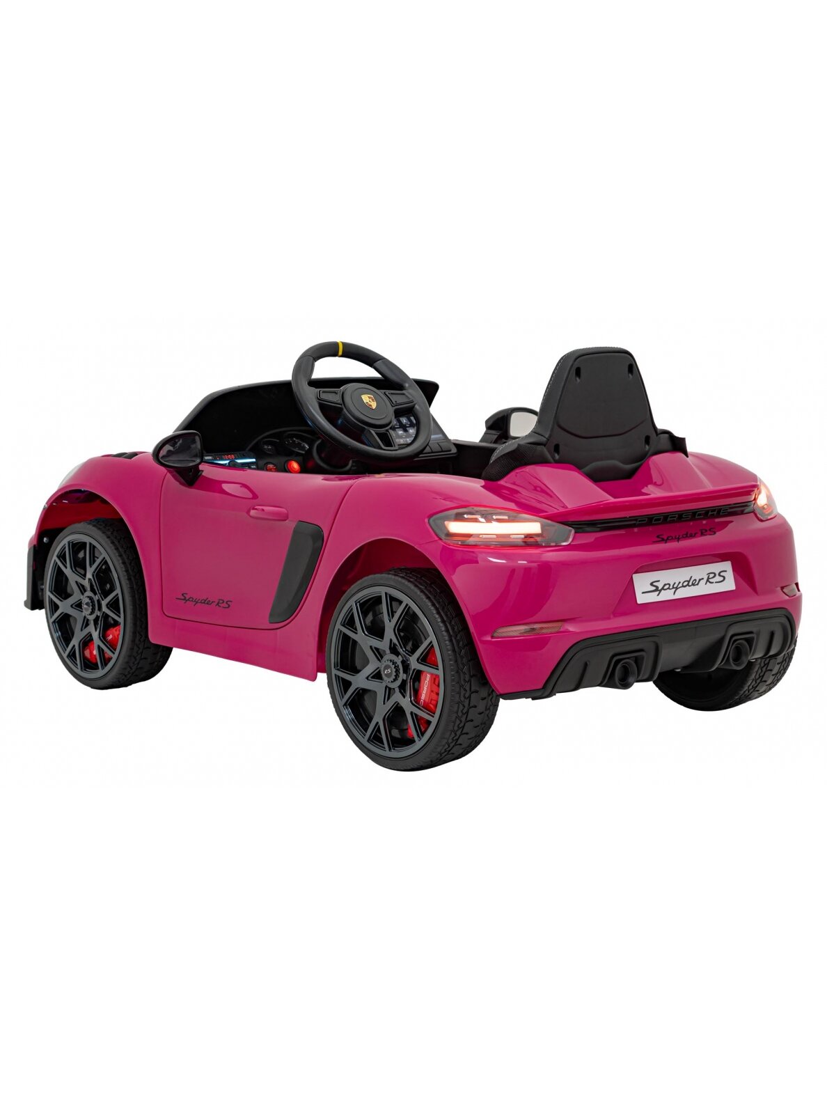 Porsche Spyder RS 718 Elektromobilis vaikams Rožinė 4