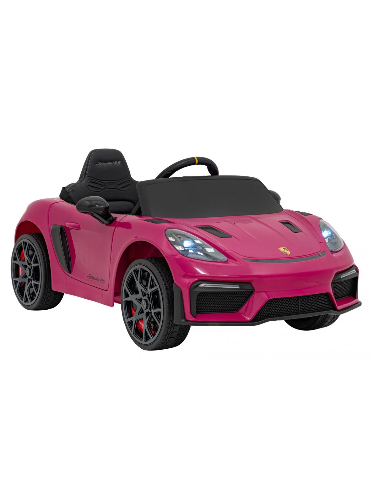 Porsche Spyder RS 718 Elektromobilis vaikams Rožinė Porsche Spyder RS 718 Elektromobilis vaikams Rožinė