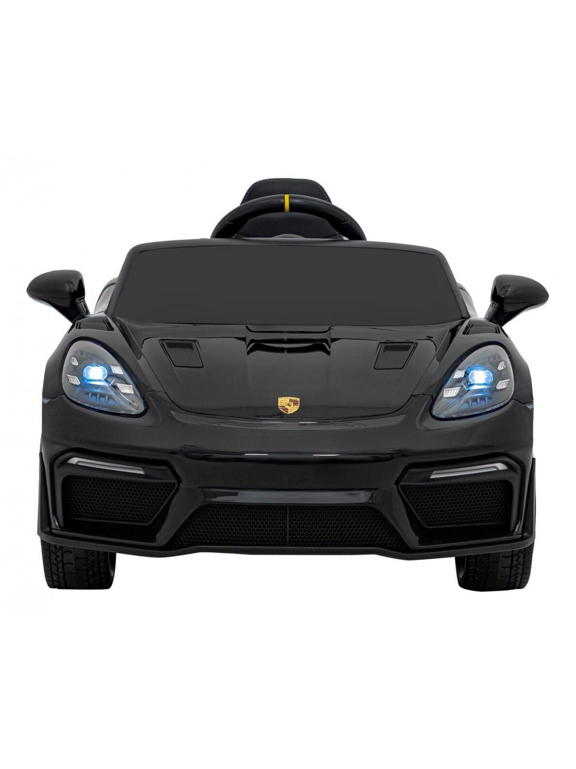 Porsche Spyder RS 718 Elektromobilis vaikamss dažymas juoda spalva 1 Porsche Spyder RS 718 Elektromobilis vaikamss dažymas juoda spalva 1