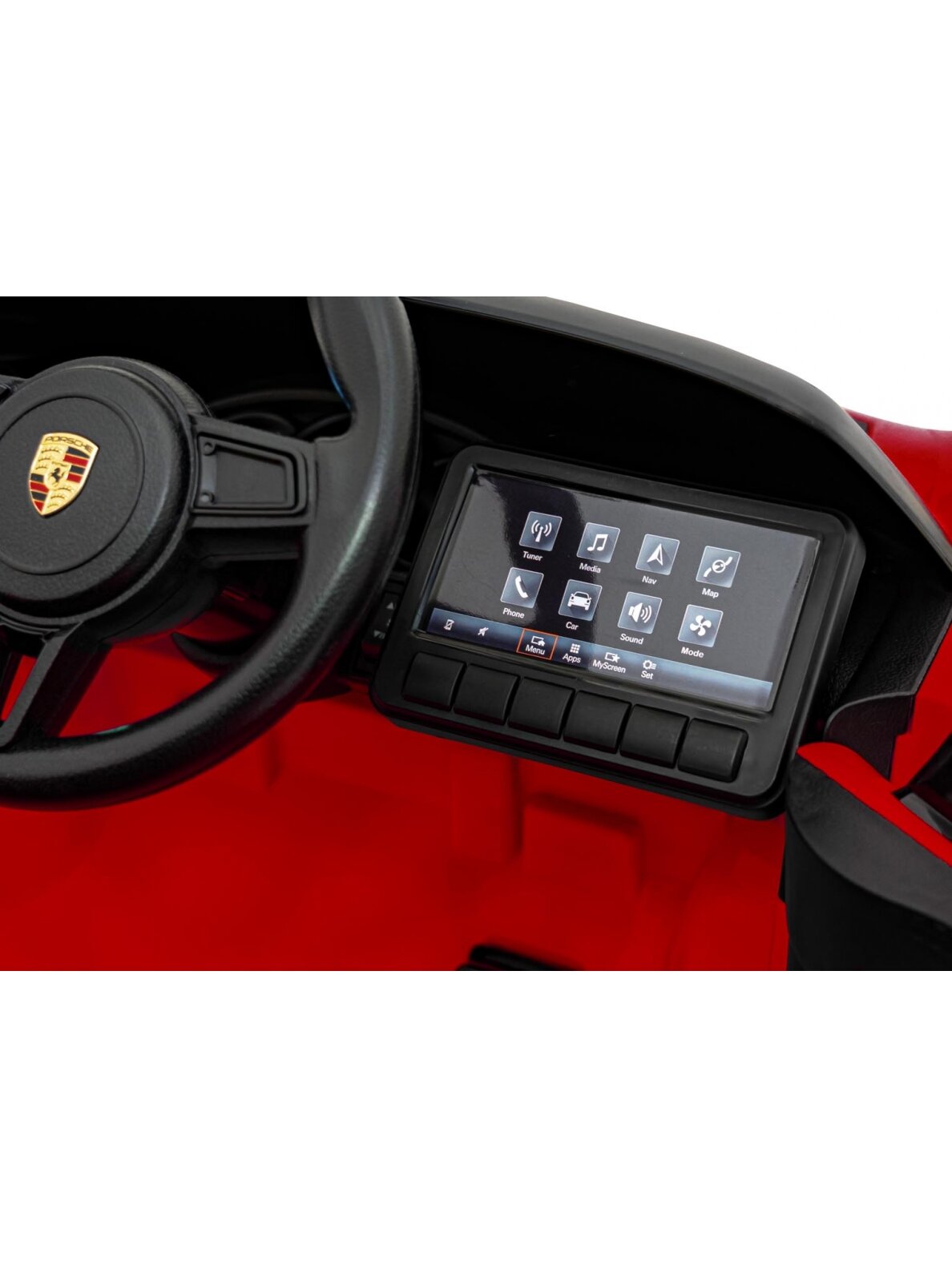 Porsche Spyder RS 718 Elektromobilis vaikamss dažymas Raudona spalva 11 Porsche Spyder RS 718 Elektromobilis vaikamss dažymas Raudona spalva 11