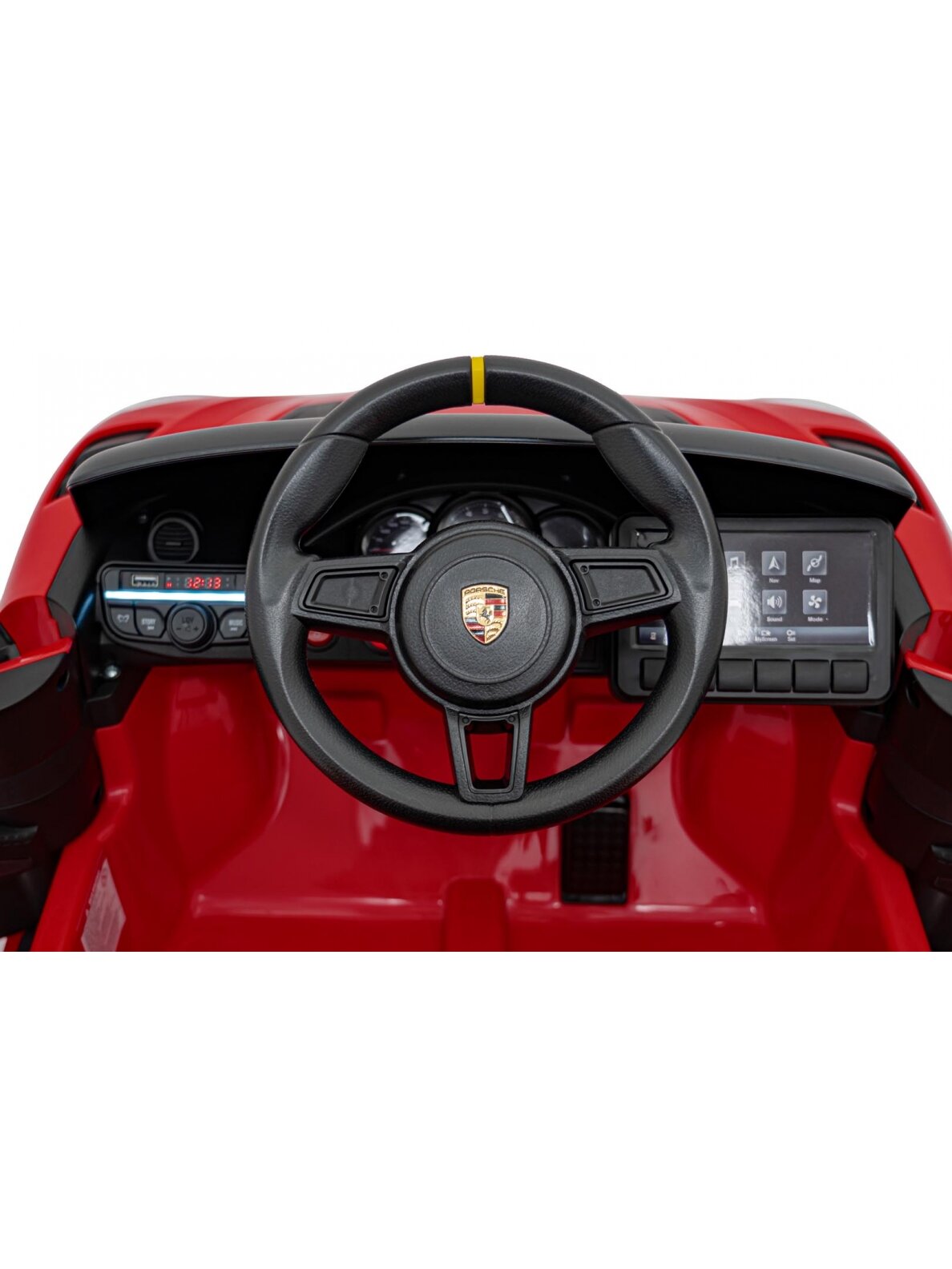 Porsche Spyder RS 718 Elektromobilis vaikamss dažymas Raudona spalva 7 Porsche Spyder RS 718 Elektromobilis vaikamss dažymas Raudona spalva 7