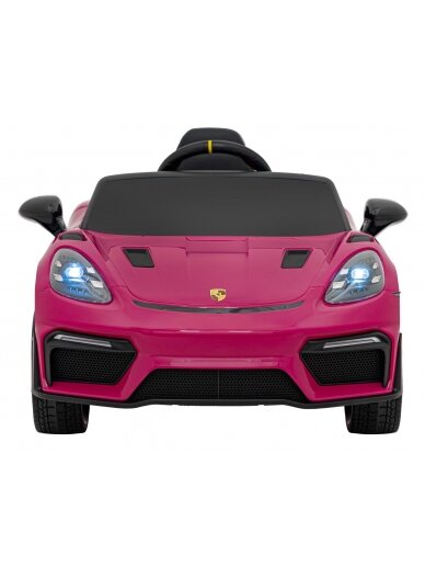 Porsche Spyder RS 718 Elektromobilis vaikams Rožinė 1 Porsche Spyder RS 718 Elektromobilis vaikams Rožinė 1