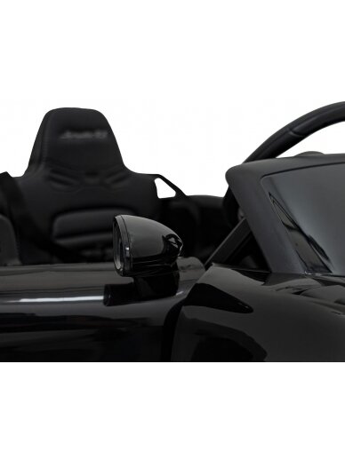 Porsche Spyder RS 718 Elektromobilis vaikamss dažymas juoda spalva 11 Porsche Spyder RS 718 Elektromobilis vaikamss dažymas juoda spalva 11