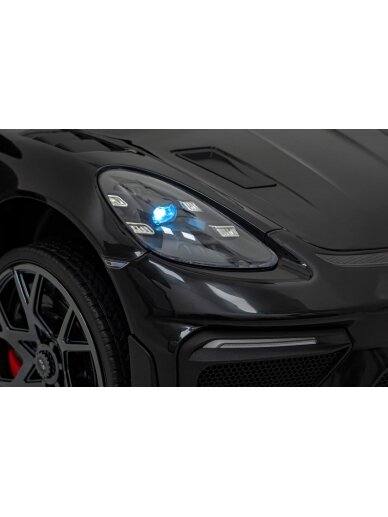 Porsche Spyder RS 718 Elektromobilis vaikamss dažymas juoda spalva 12 Porsche Spyder RS 718 Elektromobilis vaikamss dažymas juoda spalva 12