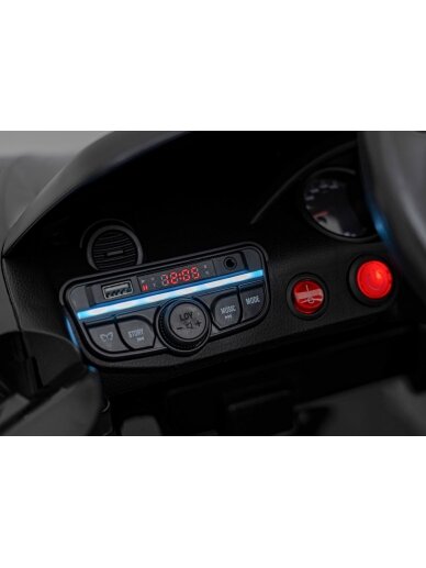 Porsche Spyder RS 718 Elektromobilis vaikamss dažymas juoda spalva 9 Porsche Spyder RS 718 Elektromobilis vaikamss dažymas juoda spalva 9
