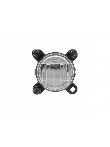 Priekinis LED žibintas, 16 W, stačiakampis, 12-24 V, Ø90 mm, AMP superseal 3 kontaktų, tolimosios / artimosios šviesos, Sacex 1 Priekinis LED žibintas, 16 W, stačiakampis, 12-24 V, Ø90 mm, AMP superseal 3 kontaktų, tolimosios / artimosios šviesos, Sacex 1