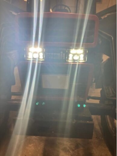 Priekinis LED žibintas, 23/45W, stačiakampis, 12-24V, 168x107x82mm, tolimosios / artimosios šviesos, šildomas, Kramp 5 Priekinis LED žibintas, 23/45W, stačiakampis, 12-24V, 168x107x82mm, tolimosios / artimosios šviesos, šildomas, Kramp 5