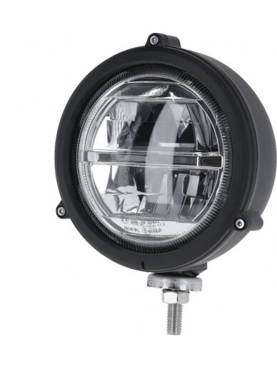 Priekinis LED žibintas, apvalus, 10-30 V, tvirtinamas varžtais, Ø 150 mm, Kramp